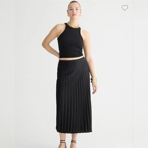 J. Crew Women's Gwyneth pleated slip skirt #153
